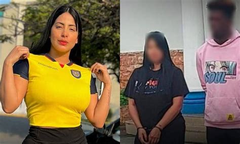 Luisa Espinoza, influencer, fue capturada por explotación sexual。